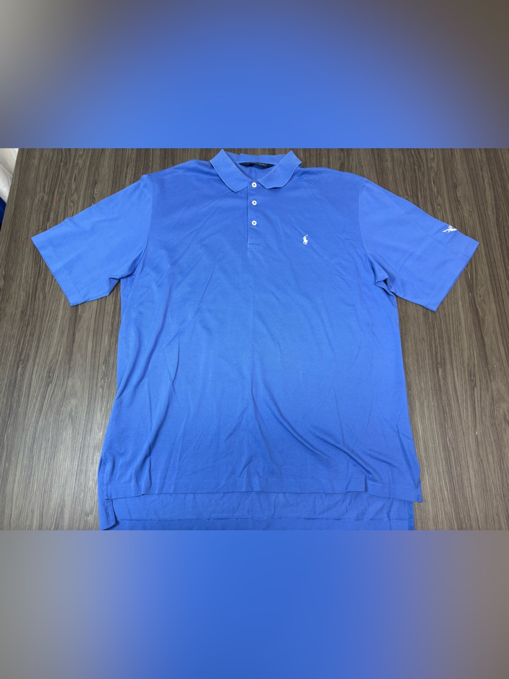 Polo Golf Size Large Blue Polo Elleair Maui Golf Club